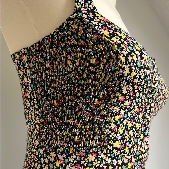 Zara Brown Tan Midi Sundress with Slit - Picture 6 of 11